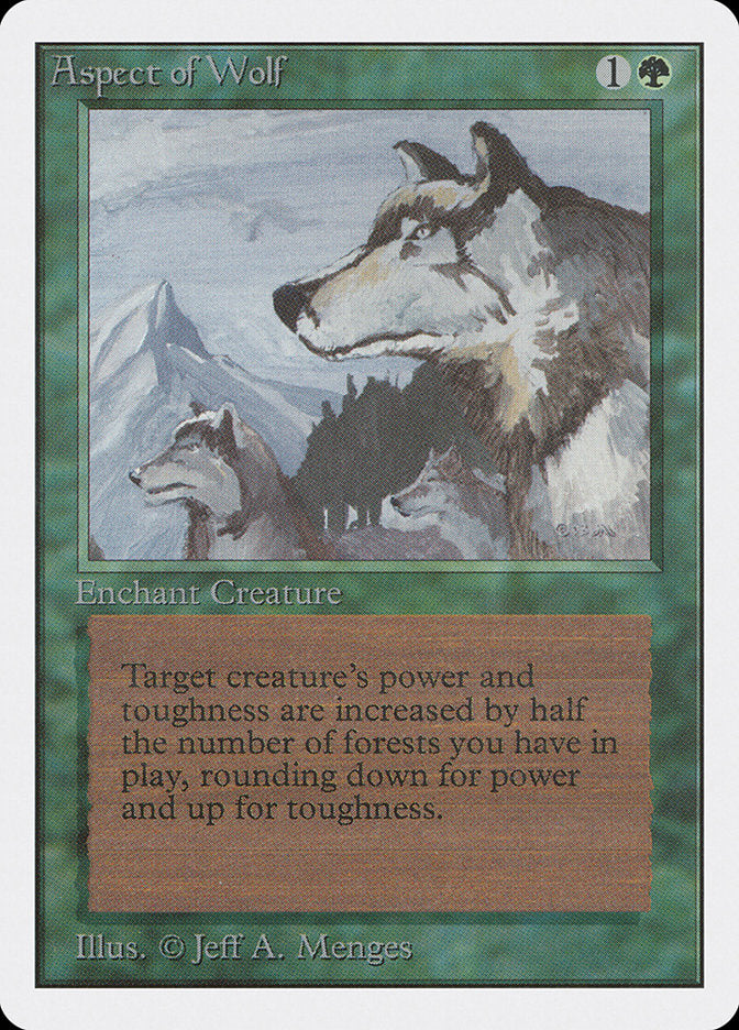 Aspect of Wolf [Unlimited Edition] | Total Play