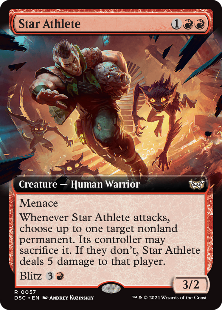 Star Athlete (Extended Art) [Duskmourn: House of Horror Commander] | Total Play