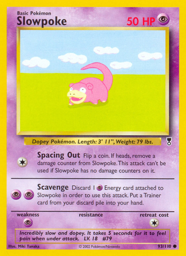Slowpoke (93/110) [Legendary Collection] | Total Play