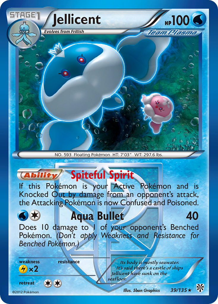 Jellicent (39/135) [Black & White: Plasma Storm] | Total Play