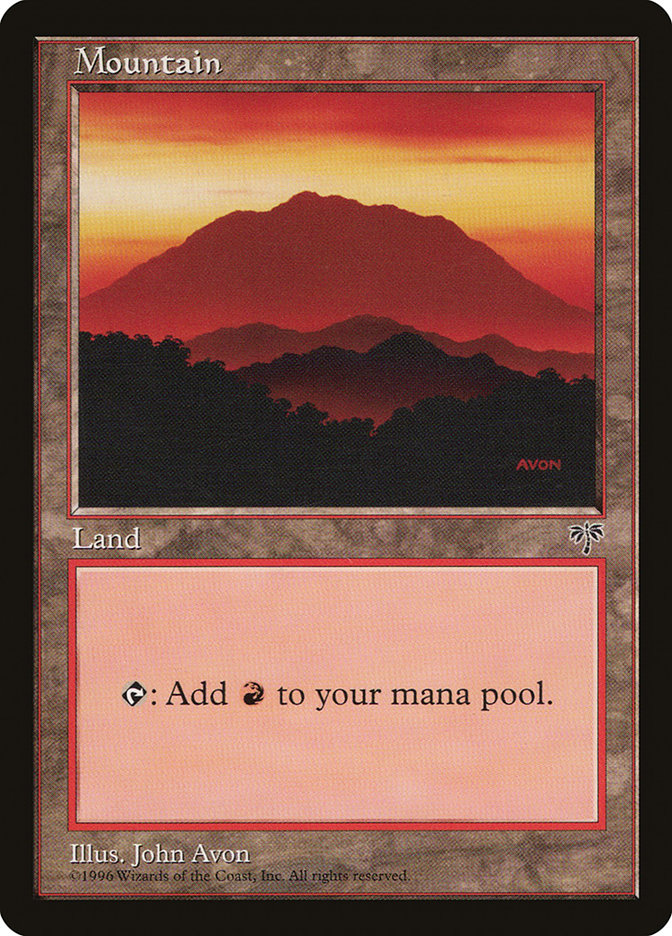 Mountain (Red Signature) [Mirage] | Total Play