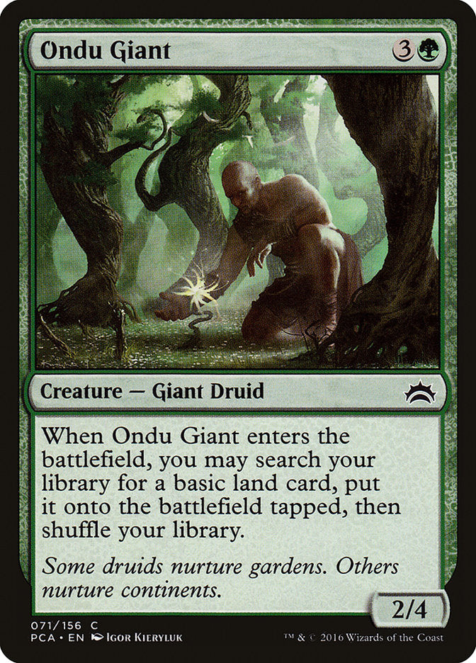 Ondu Giant [Planechase Anthology] | Total Play
