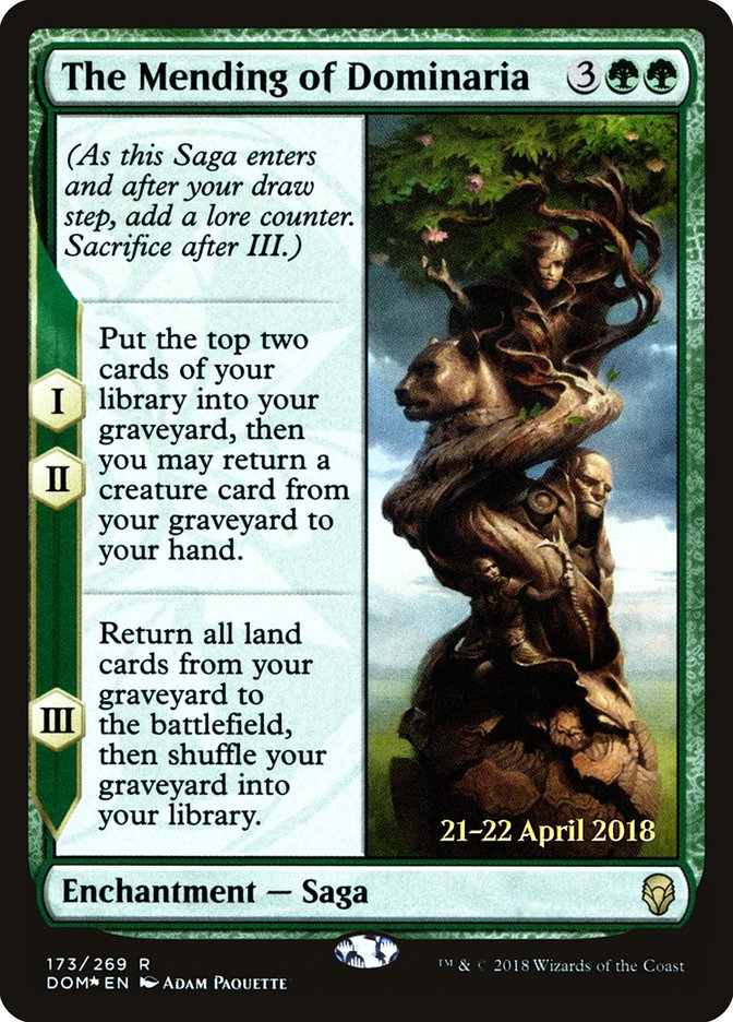 The Mending of Dominaria [Dominaria Prerelease Promos] | Total Play
