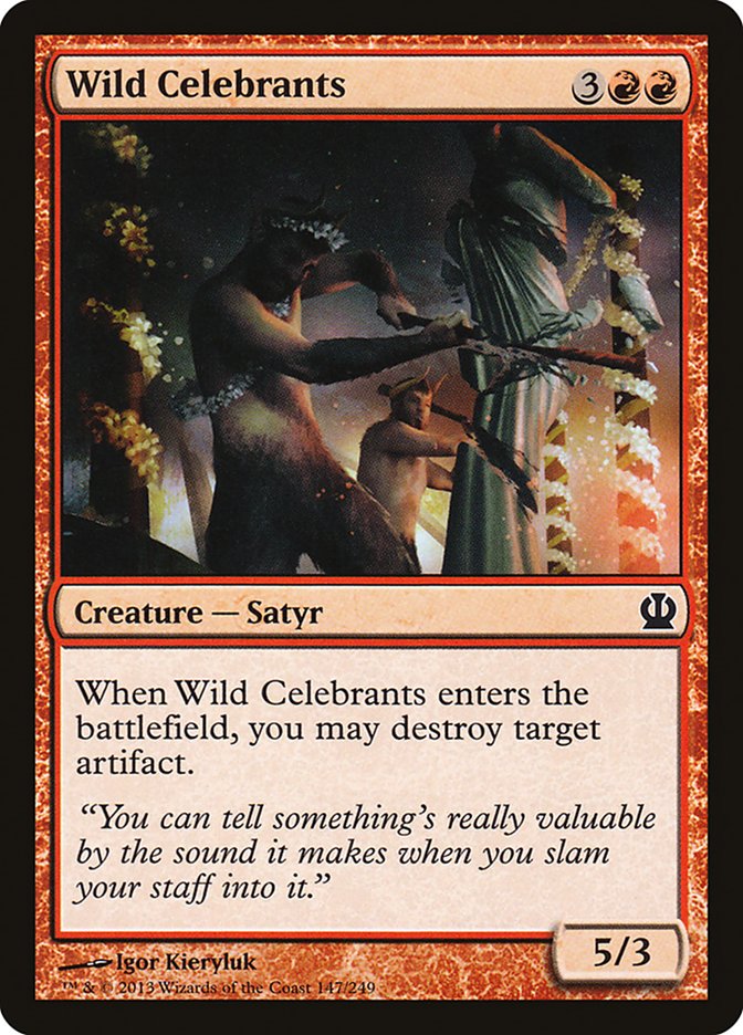 Wild Celebrants [Theros] | Total Play
