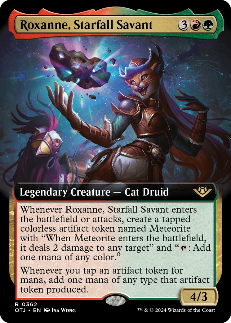 Roxanne, Starfall Savant (Extended Art) [Outlaws of Thunder Junction] | Total Play