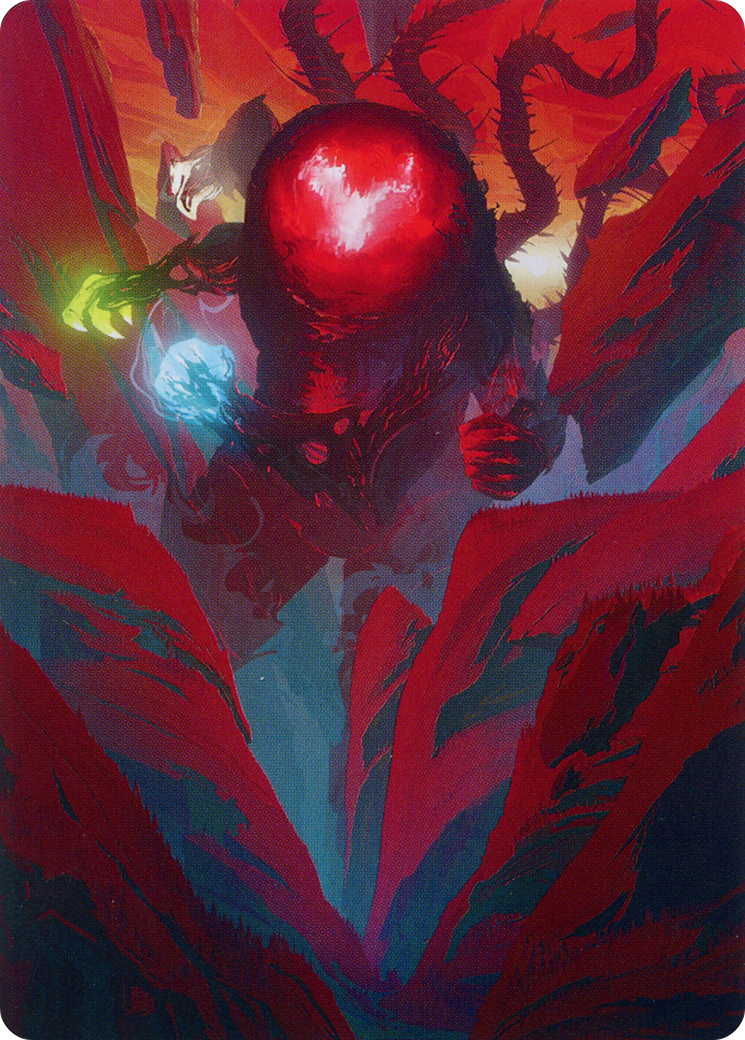 Omnath, Locus of All Art Card (62) [March of the Machine Art Series] | Total Play