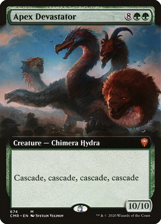 Apex Devastator (Extended Art) [Commander Legends] | Total Play