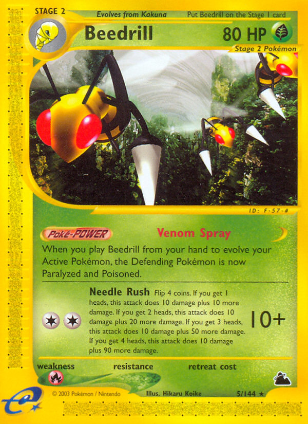 Beedrill (5/144) [Skyridge] | Total Play