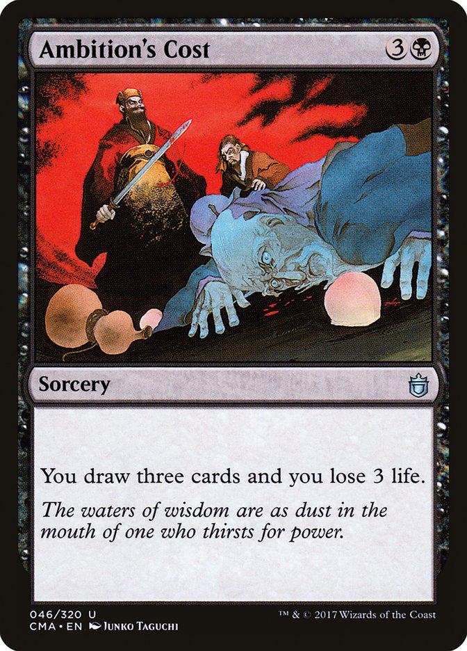 Ambition's Cost [Commander Anthology] | Total Play