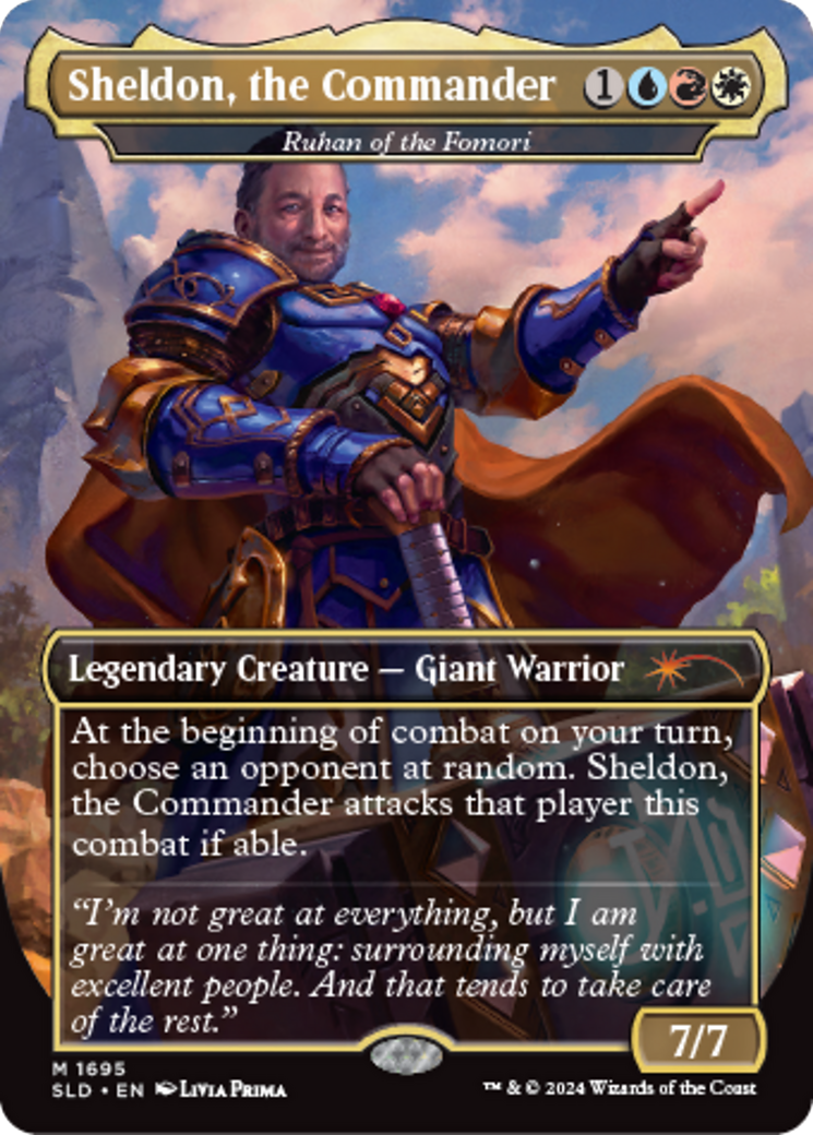 Ruhan of the Fomori - Sheldon, the Commander [Secret Lair: Sheldon's Spellbook] | Total Play