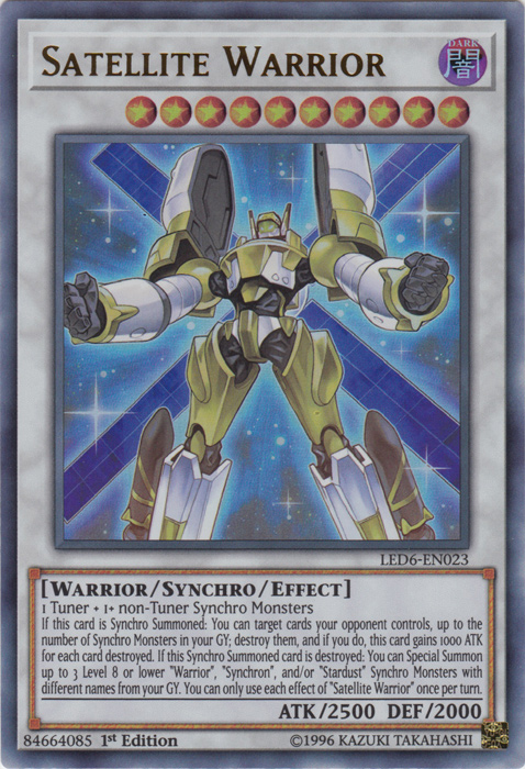 Satellite Warrior [LED6-EN023] Ultra Rare | Total Play