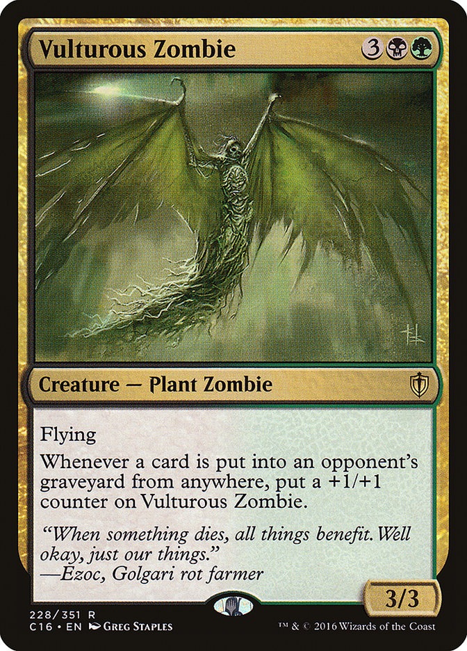 Vulturous Zombie [Commander 2016] | Total Play