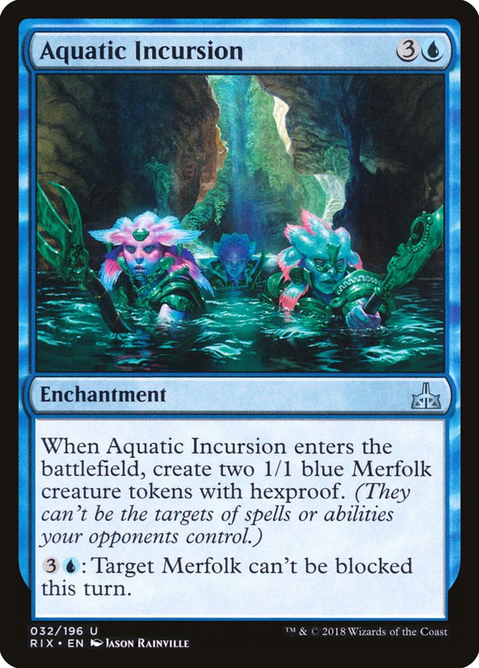 Aquatic Incursion [Rivals of Ixalan] | Total Play