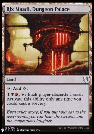 Rix Maadi, Dungeon Palace [The List] | Total Play