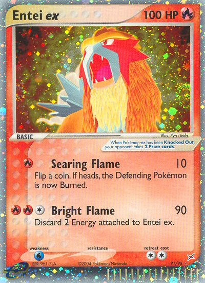 Entei ex (91/95) [EX: Team Magma vs Team Aqua] | Total Play