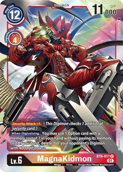 MagnaKidmon [BT6-017] [Double Diamond] | Total Play