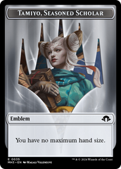 Tamiyo, Seasoned Scholar // Energy Reserve Double-Sided Token [Modern Horizons 3 Tokens] | Total Play