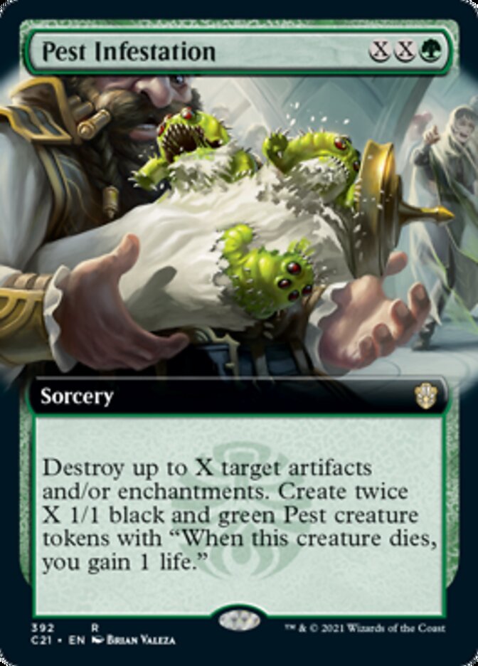 Pest Infestation (Extended Art) [Commander 2021] | Total Play