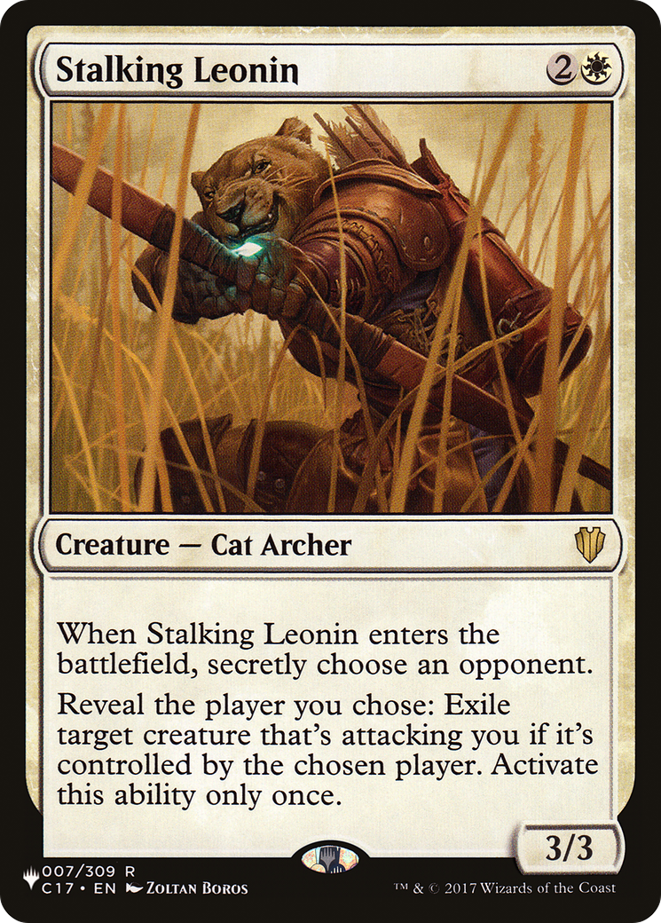 Stalking Leonin [The List] | Total Play