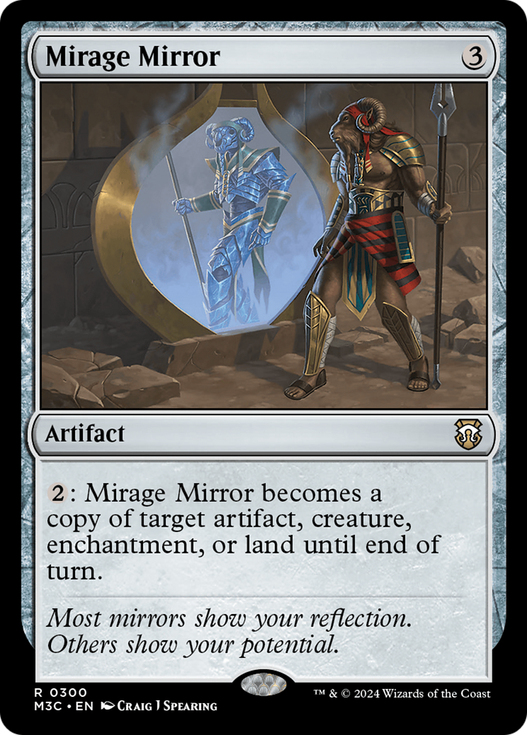 Mirage Mirror (Ripple Foil) [Modern Horizons 3 Commander] | Total Play