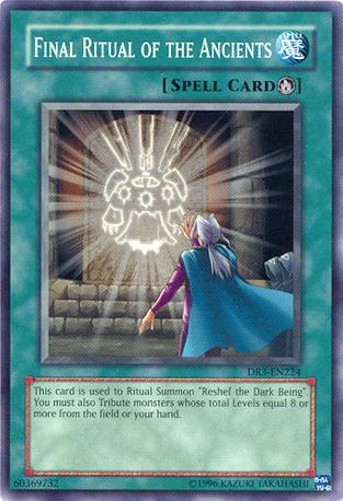 Final Ritual of the Ancients [DR3-EN224] Common | Total Play
