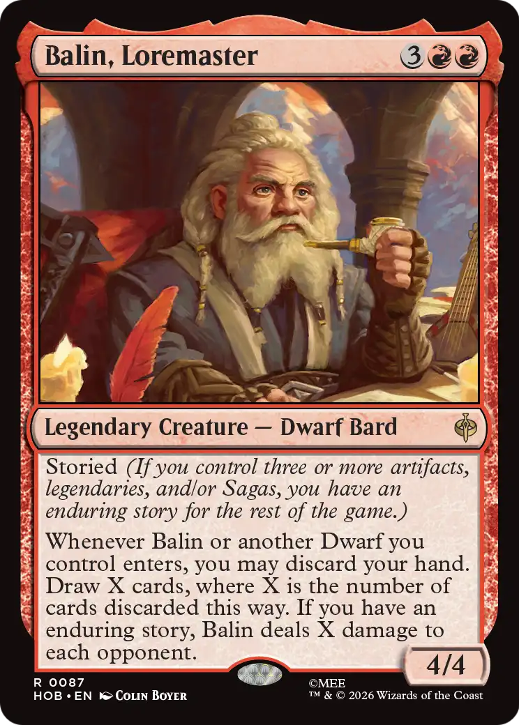 Balin, Tremaster [The Hobbit] | Total Play