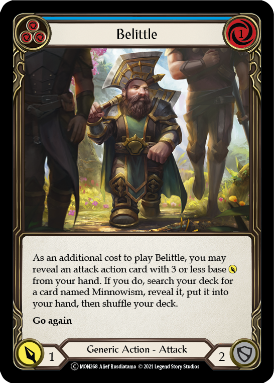Belittle (Blue) [U-MON268] (Monarch Unlimited)  Unlimited Normal | Total Play