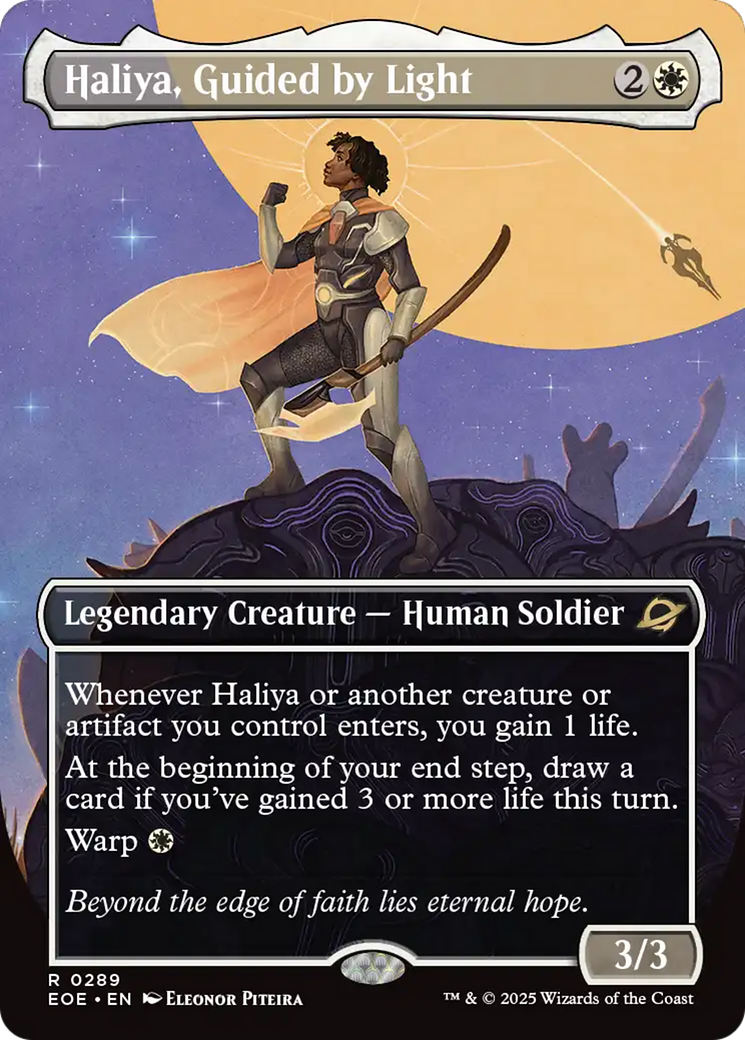 Haliya, Guided by Light (Borderless) [Edge of Eternities] | Total Play