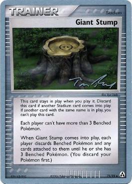 Giant Stump (75/92) (Legendary Ascent - Tom Roos) [World Championships 2007] | Total Play