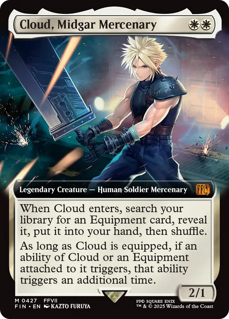 Cloud, Midgar Mercenary (Extended Art) [FINAL FANTASY] | Total Play