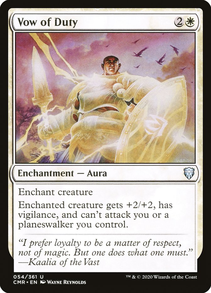 Vow of Duty [Commander Legends] | Total Play
