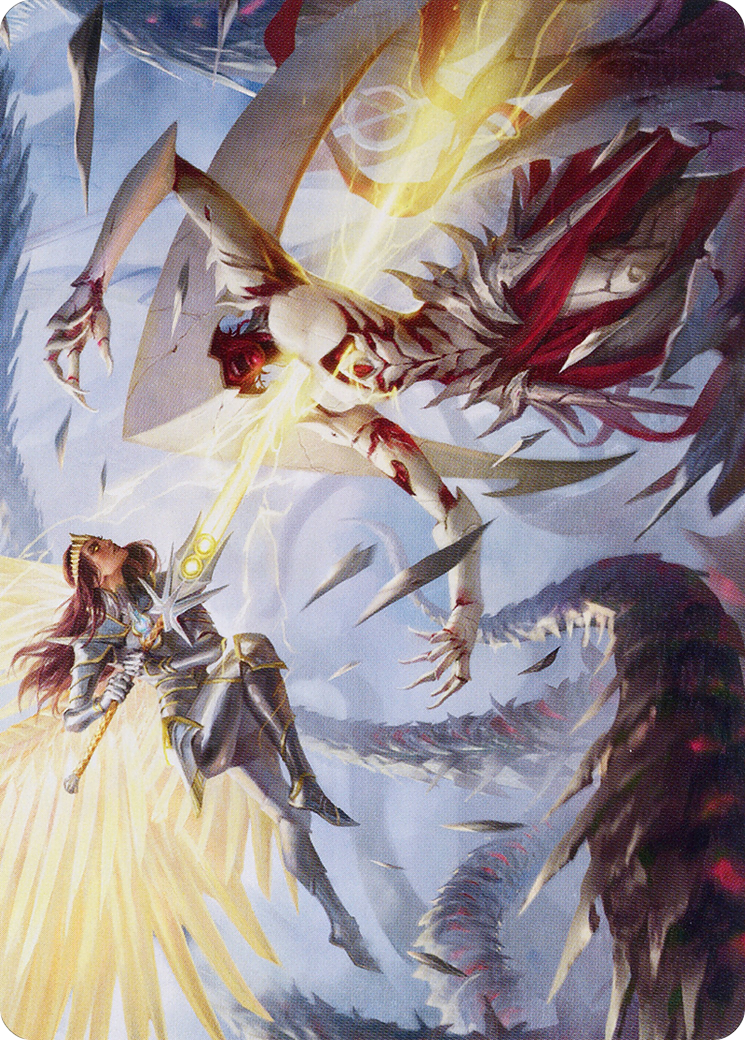 Elspeth's Smite Art Card [March of the Machine Art Series] | Total Play