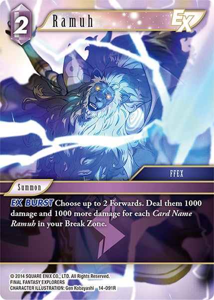 Ramuh EX [Opus XIV: Crystal Abyss] | Total Play