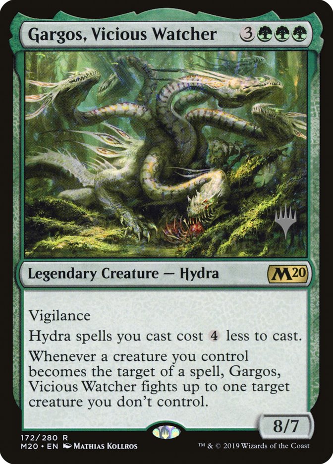 Gargos, Vicious Watcher (Promo Pack) [Core Set 2020 Promos] | Total Play