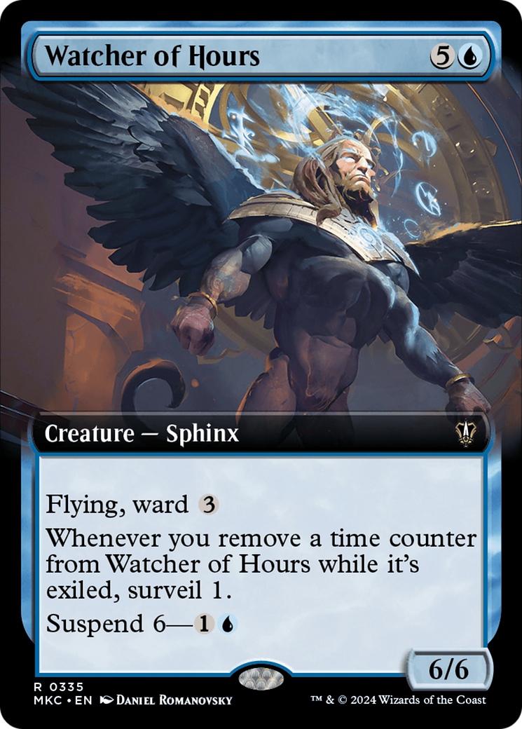 Watcher of Hours (Extended Art) [Murders at Karlov Manor Commander] | Total Play