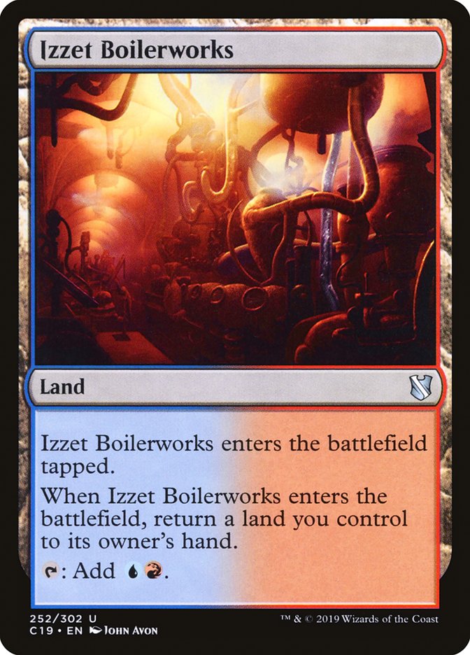 Izzet Boilerworks [Commander 2019] | Total Play