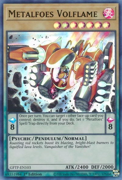 Metalfoes Volflame [GFTP-EN103] Ultra Rare | Total Play