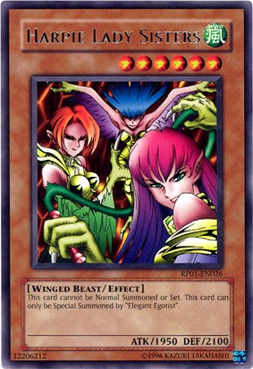 Harpie Lady Sisters [RP01-EN026] Rare | Total Play