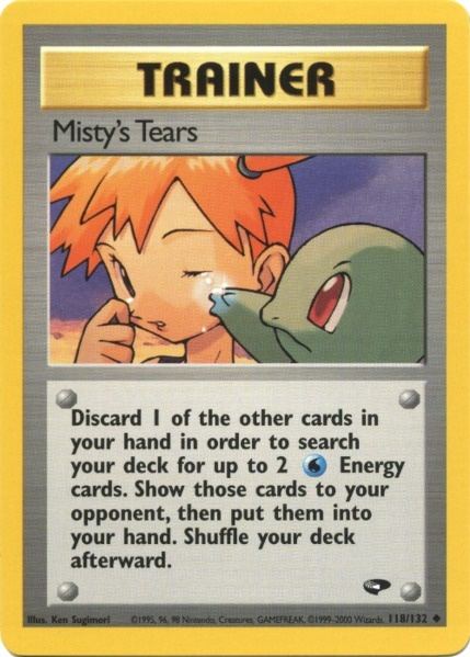 Misty's Tears (118/132) [Gym Challenge Unlimited] | Total Play