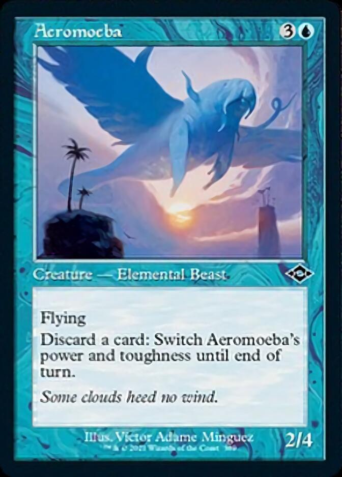 Aeromoeba (Retro Foil Etched) [Modern Horizons 2] | Total Play