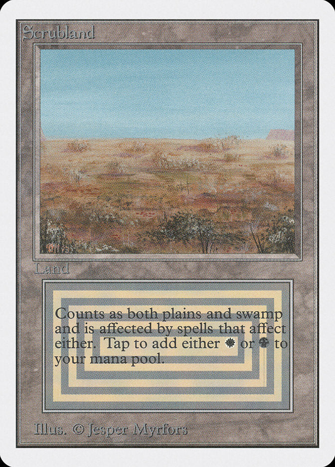 Scrubland [Unlimited Edition] | Total Play