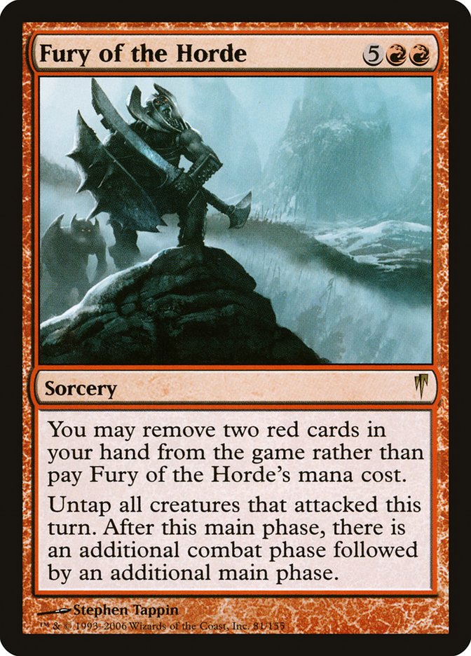 Fury of the Horde [Coldsnap] | Total Play
