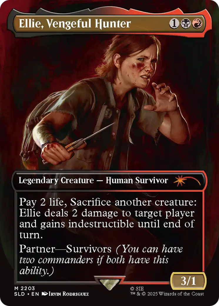 Ellie, Vengeful Hunter [Secret Lair Drop Series] | Total Play