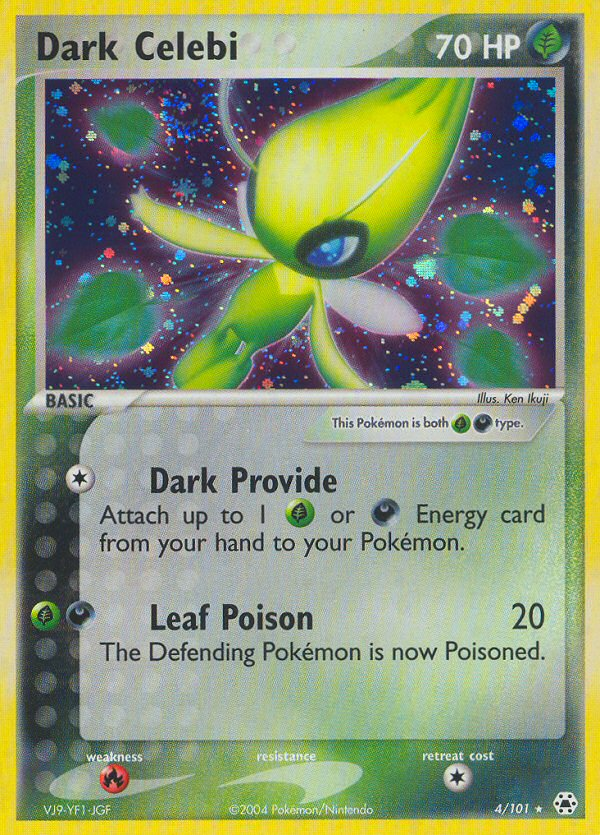 Dark Celebi (4/101) [EX: Hidden Legends] | Total Play