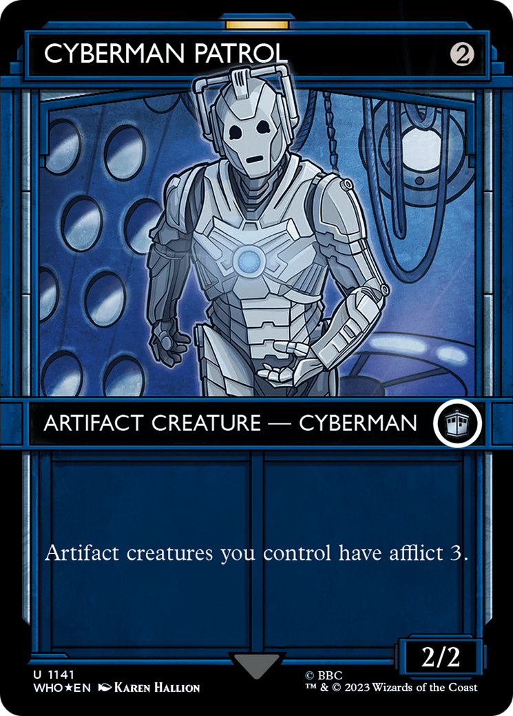 Cyberman Patrol (Showcase) (Surge Foil) [Doctor Who] | Total Play