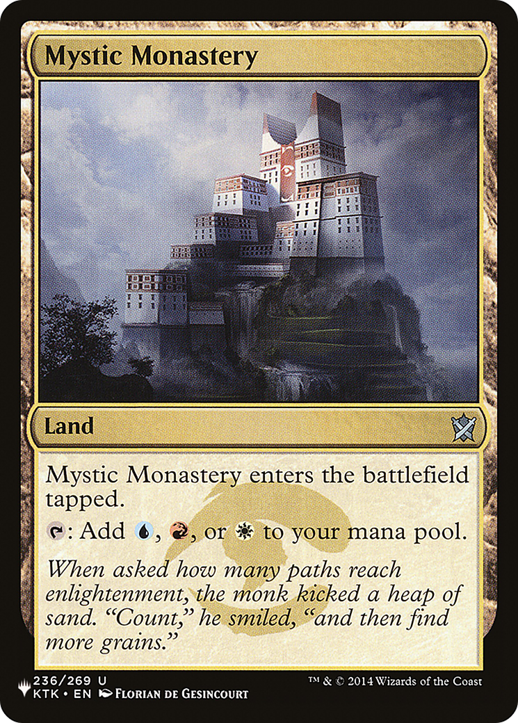 Mystic Monastery [The List] | Total Play