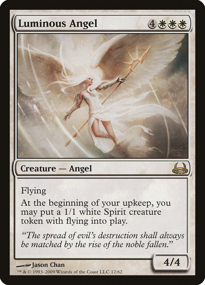 Luminous Angel [Duel Decks: Divine vs. Demonic] | Total Play