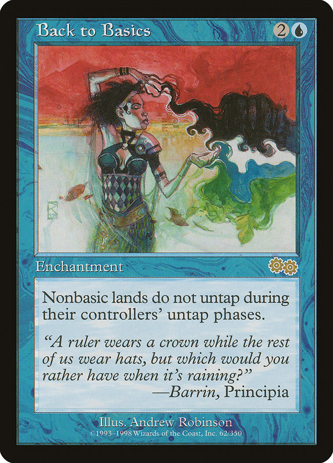Back to Basics [Urza's Saga] | Total Play
