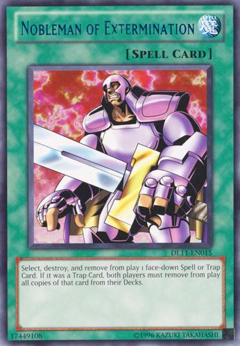 Nobleman of Extermination (Blue) [DL11-EN015] Rare | Total Play