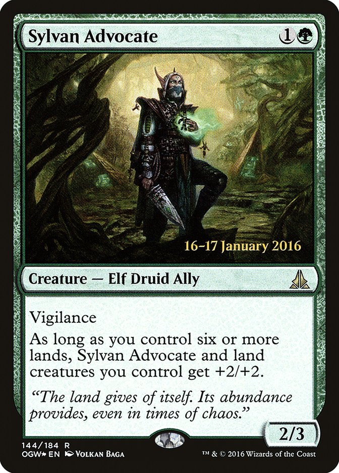 Sylvan Advocate [Oath of the Gatewatch Prerelease Promos] | Total Play
